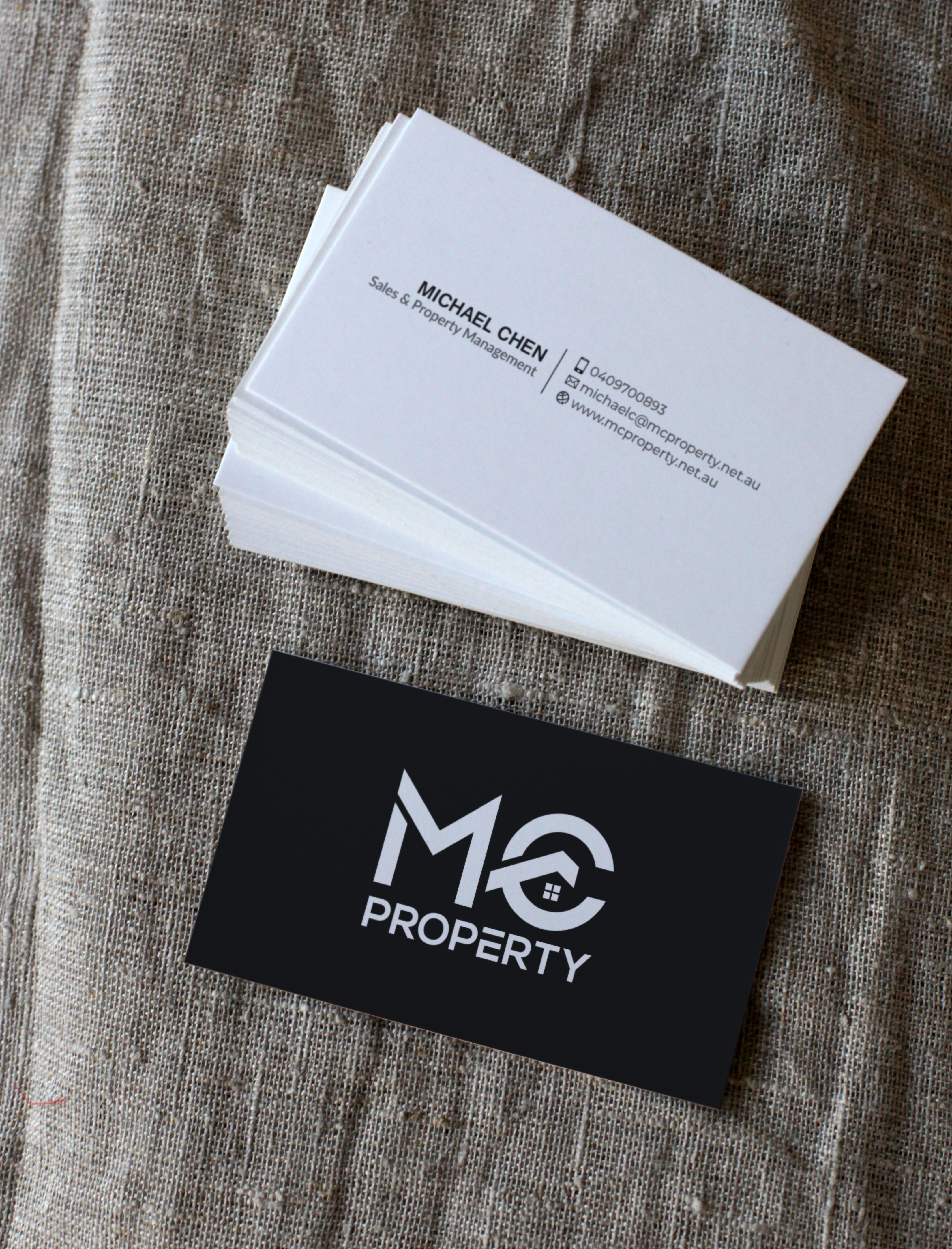 Business Card Design by R.design for MC PROPERTY | Design #28818808