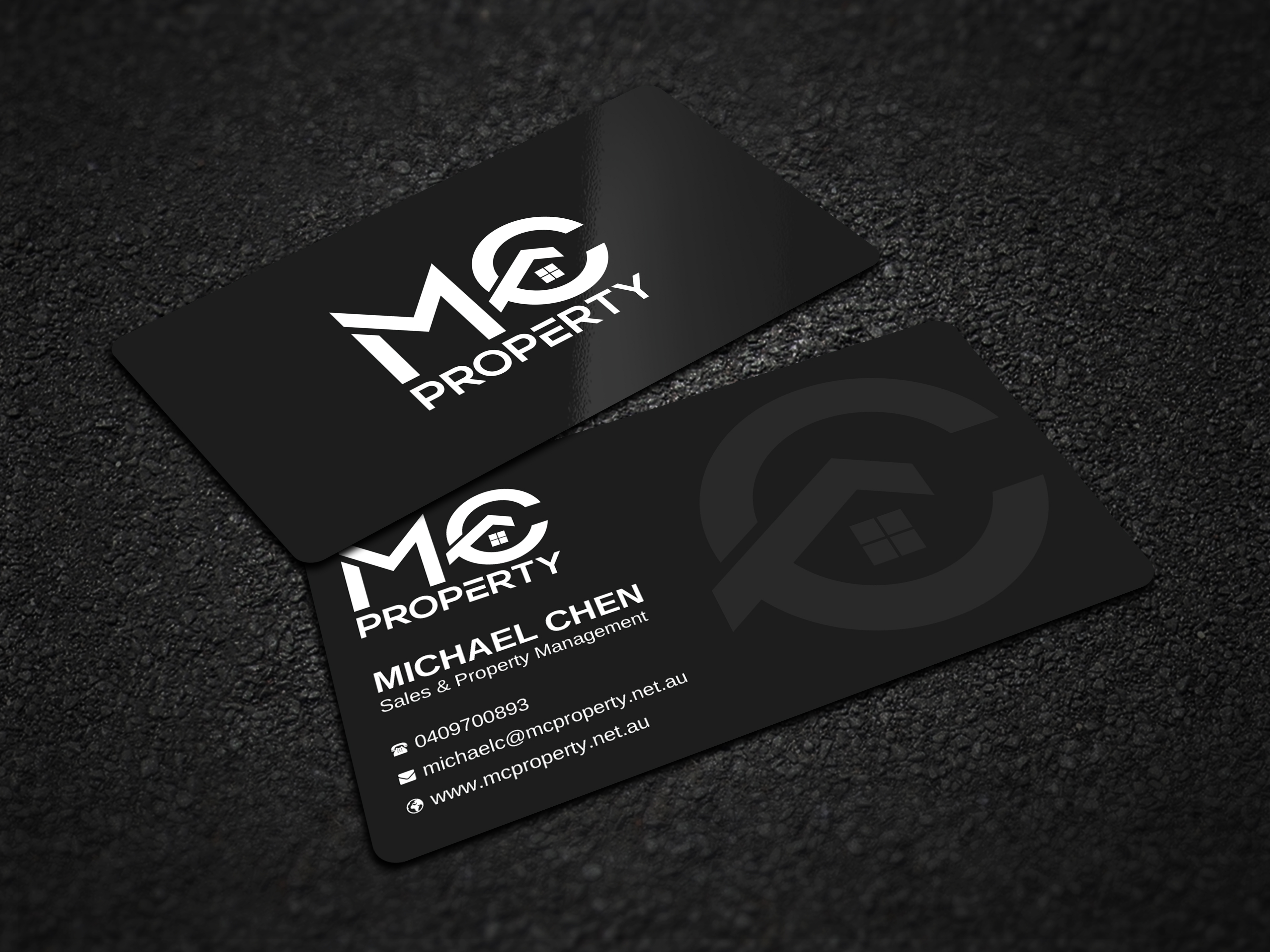 Business Card Design by Uttom 2 for MC PROPERTY | Design #28819695
