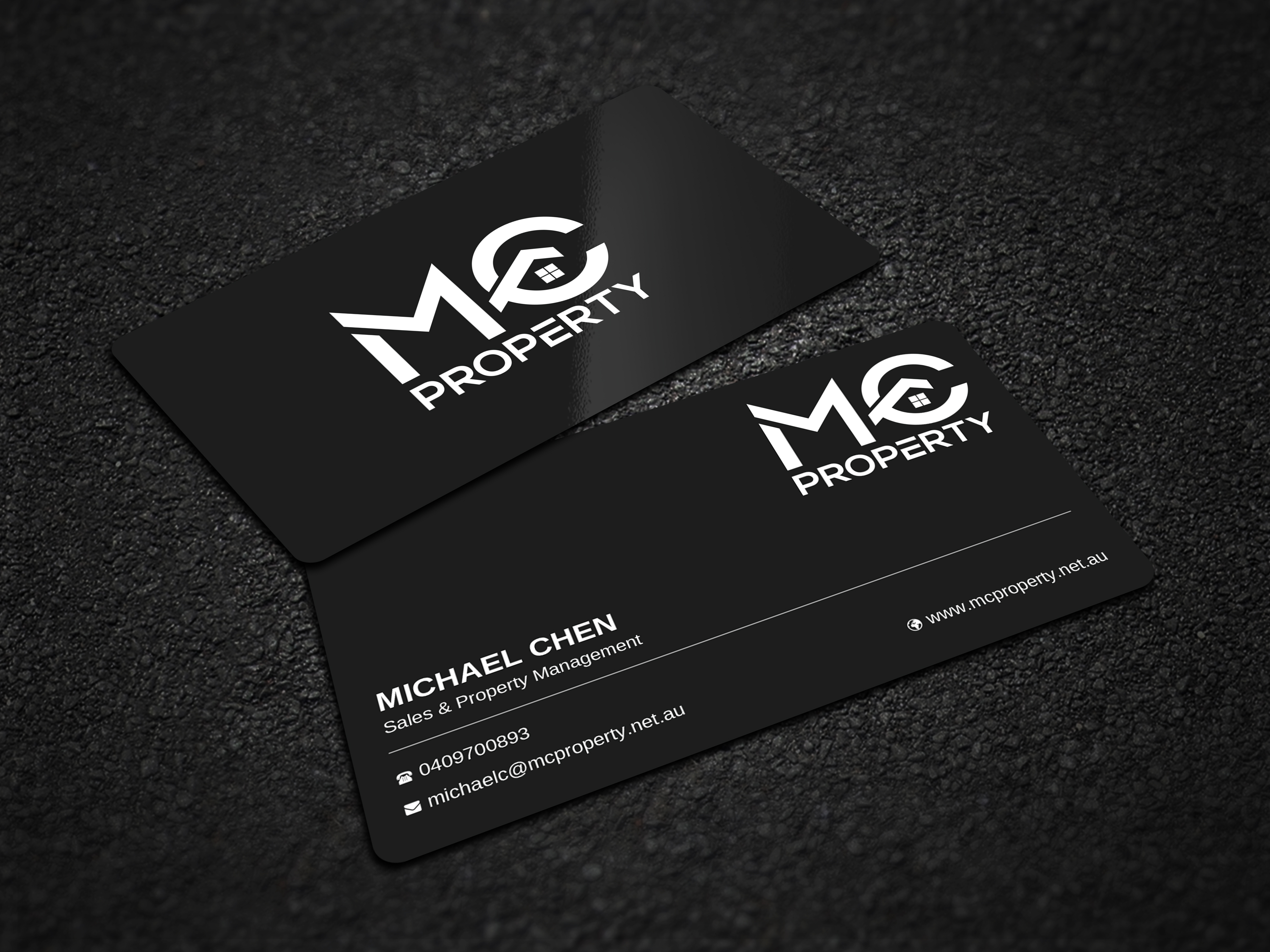 Business Card Design by Uttom 2 for MC PROPERTY | Design #28819698