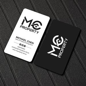Business Card Design by Uttom 2 for MC PROPERTY | Design: #28819704