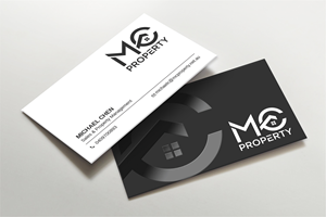 Business Card Design by Imagine design000 for MC PROPERTY | Design: #28818859