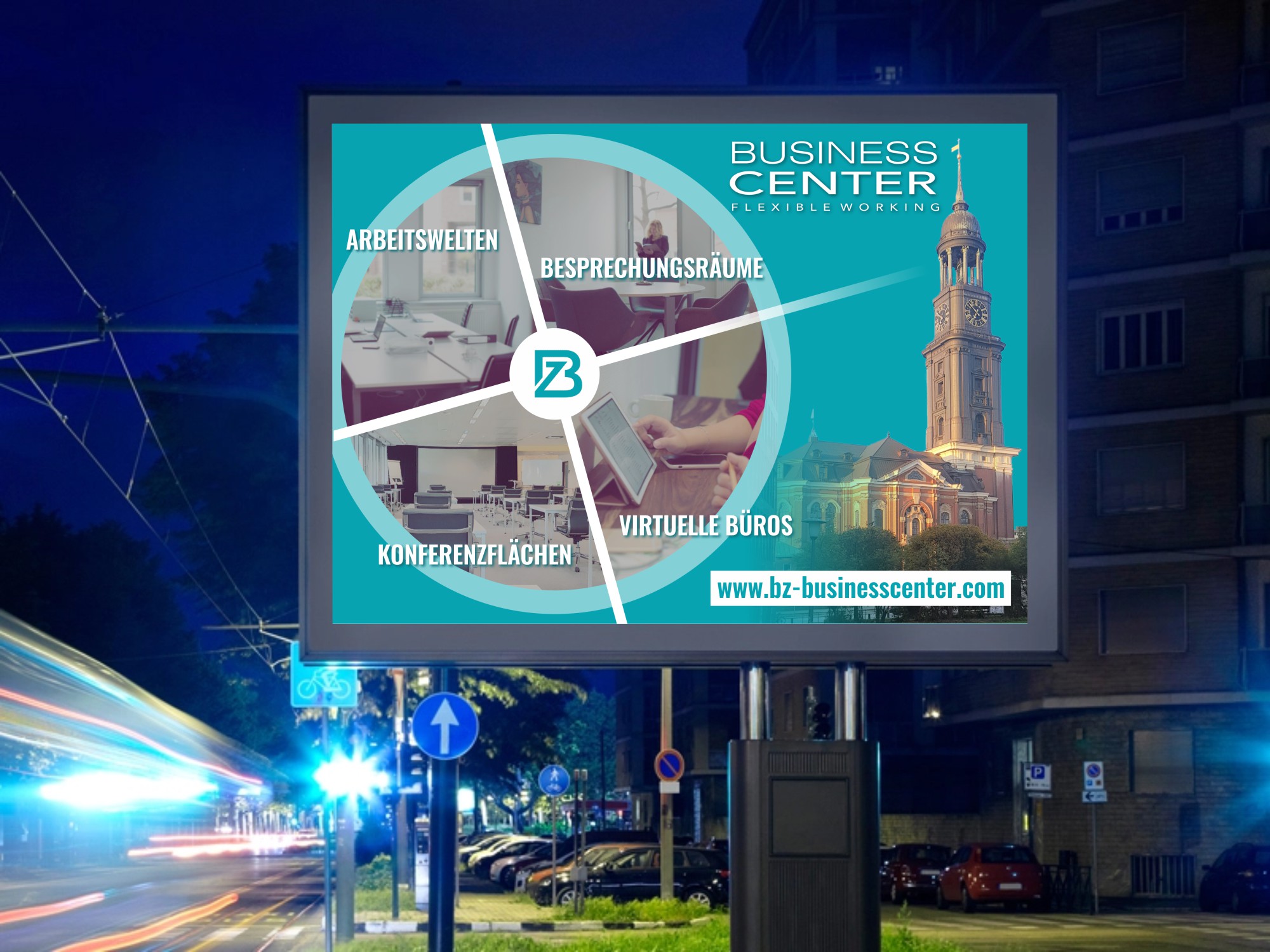 Diseño de Cartelera por Maestroto para BZ-Beraterzentrum & Service GmbH | Diseño #28846170