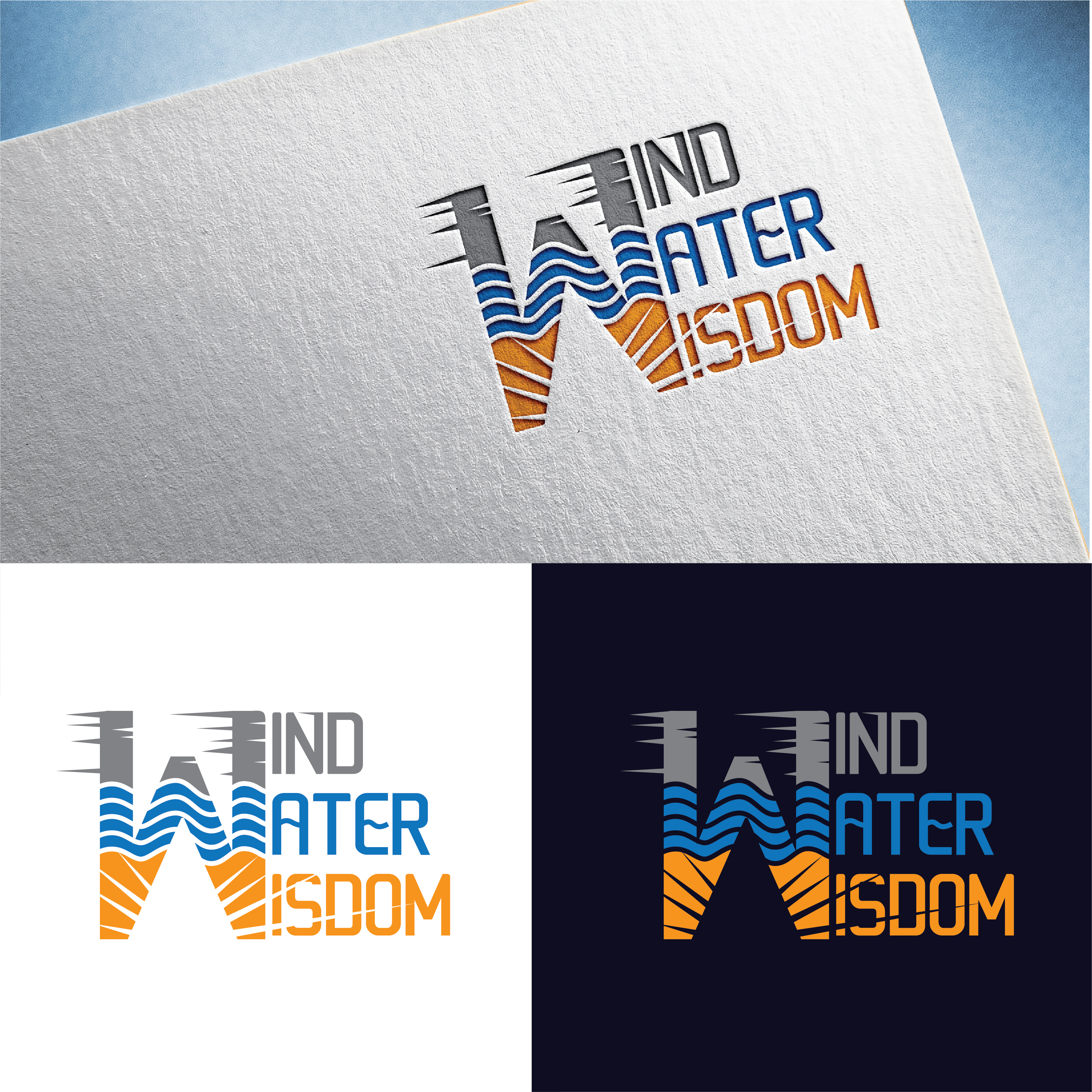 Design de Logo par wageeshwari pour Wind Water & Wisdom | Design #28819885