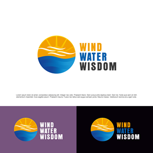 Logo Design by 4AD for Wind Water & Wisdom | Design: #28819870