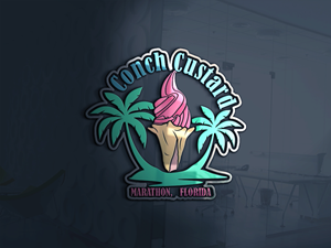 Logo Design by alkaline for Conch Custard, Inc. | Design: #28837435