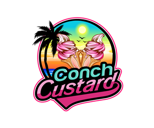 Logo Design by Paint-Tools for Conch Custard, Inc. | Design #28826692