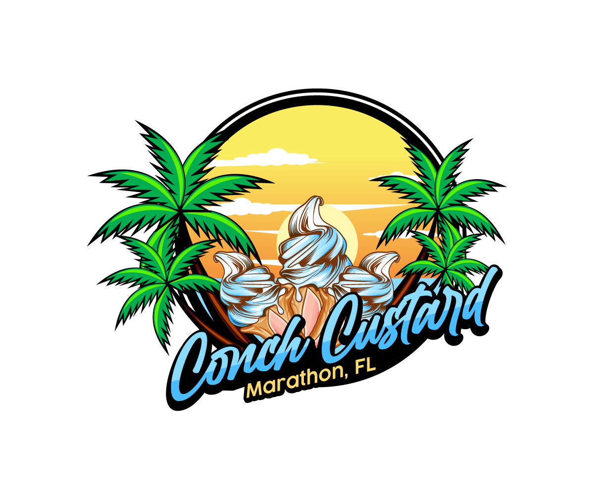 Logo Design by Paint-Tools for Conch Custard, Inc. | Design #28826693