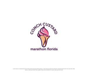 Logo-Design von ecorokerz für Conch Custard, Inc. | Design: #28824926