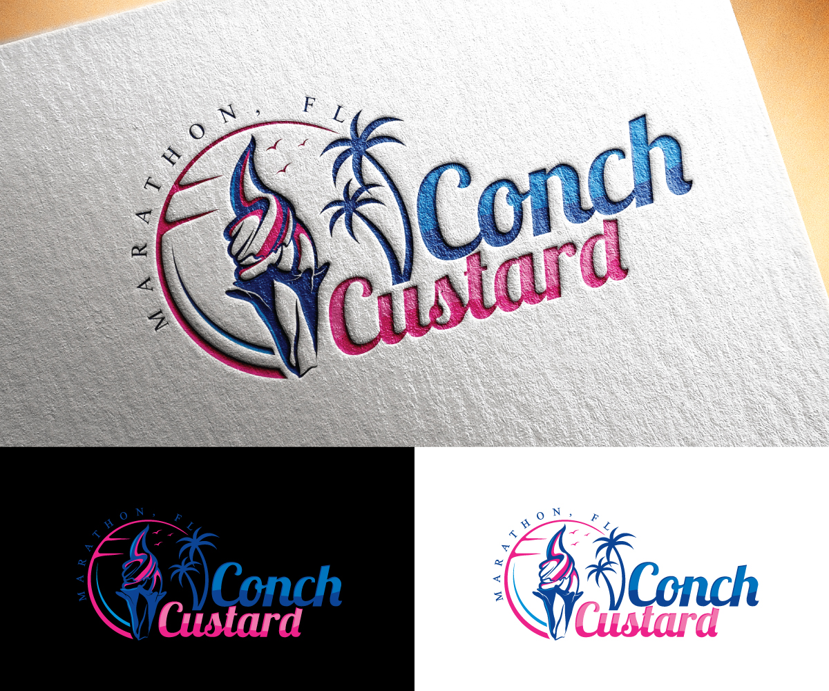 Logo Design by step forward 2 for Conch Custard, Inc. | Design #28825278