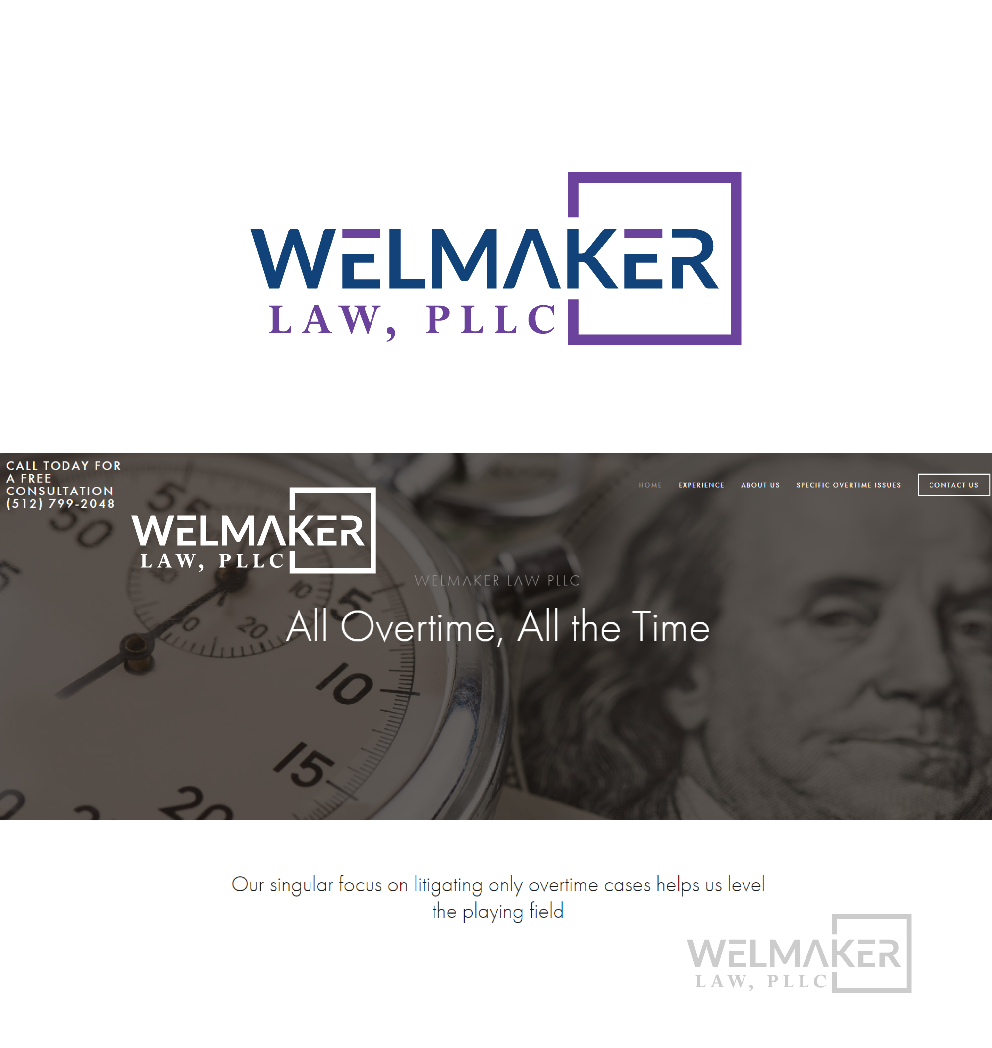 Diseño de Logo por riyad123 para Welmaker Law, PLLC | Diseño #28823351