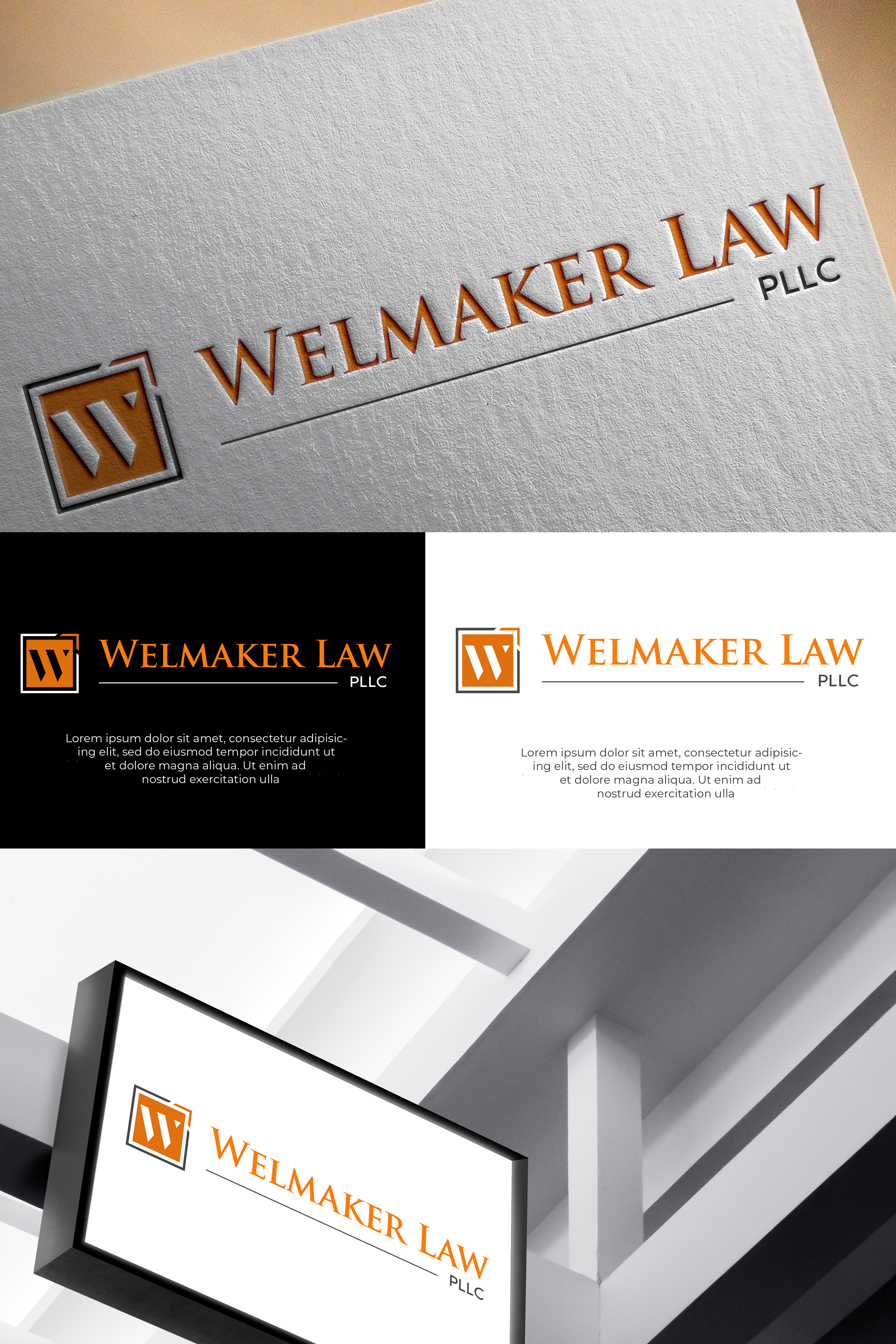 Logo-Design von Graphixpointt für Welmaker Law, PLLC | Design: #28824793
