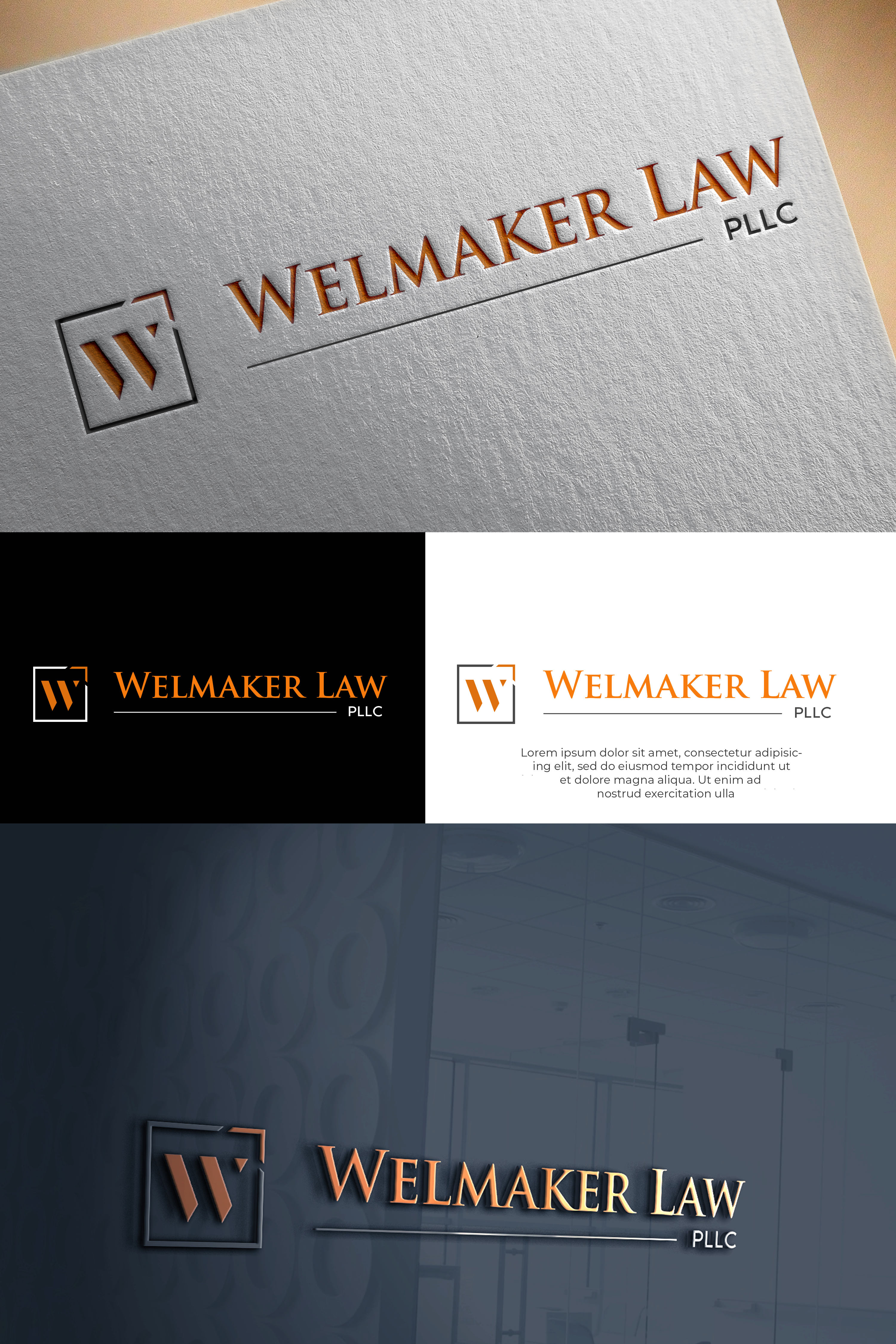 Logo Design by Graphixpointt for Welmaker Law, PLLC | Design #28824794