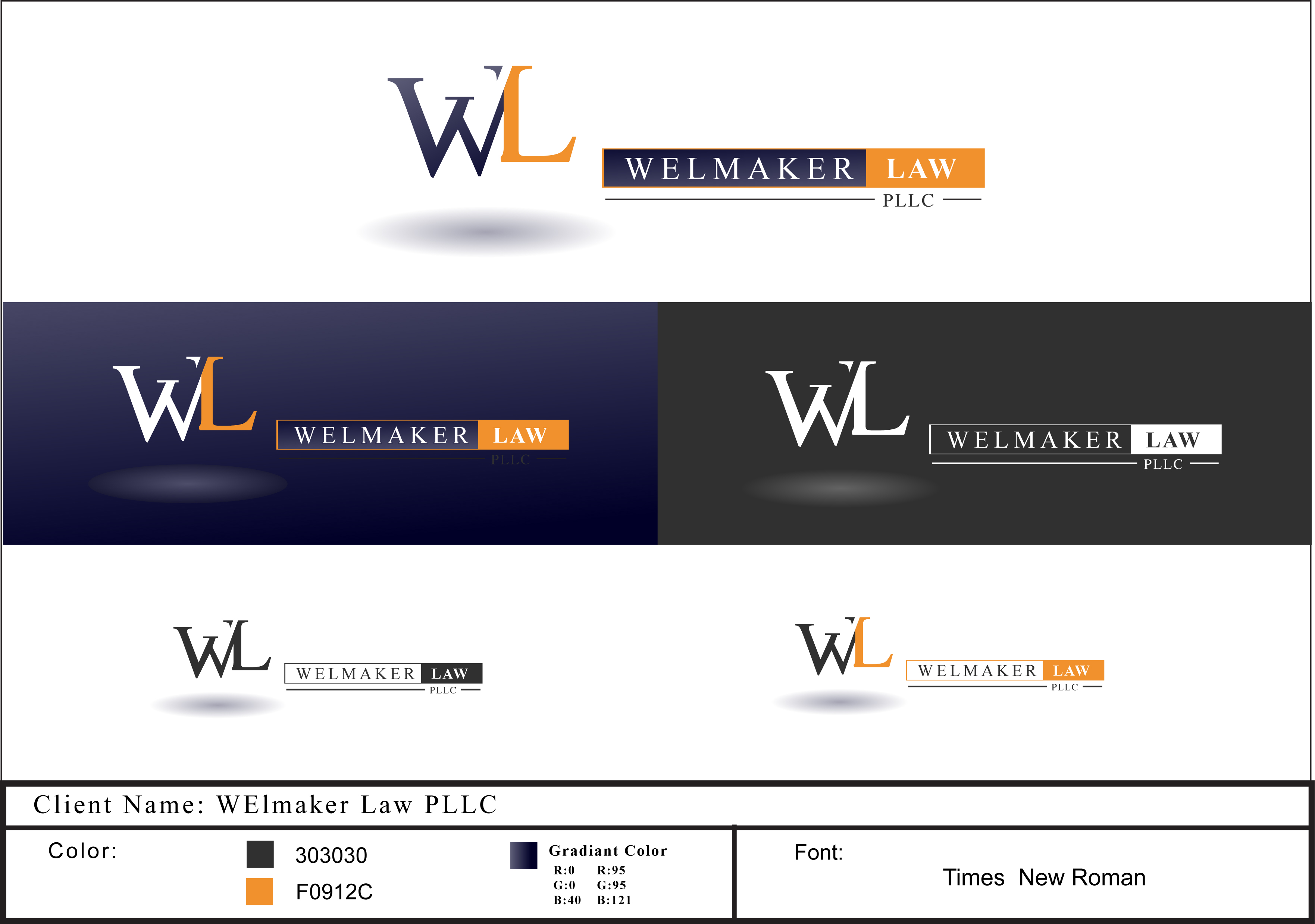 Diseño de Logo por photograffitic para Welmaker Law, PLLC | Diseño #28837195