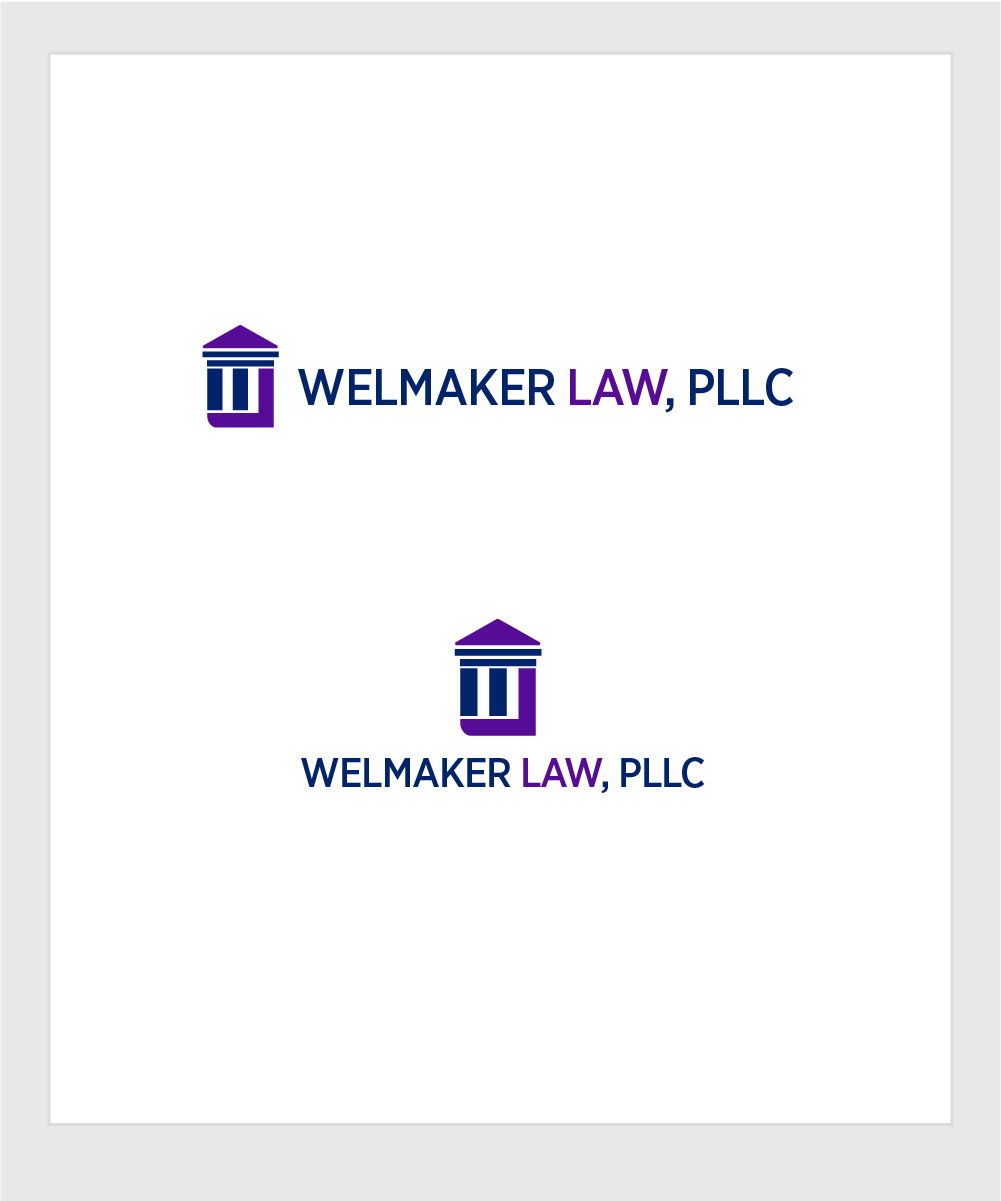 Logo Design by puttudesigns 2 for Welmaker Law, PLLC | Design #28822264