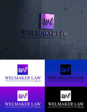 Logo Design by fly  design for Welmaker Law, PLLC | Design: #28833224