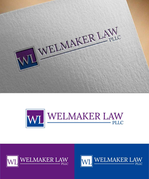 Logo Design by fly  design for Welmaker Law, PLLC | Design: #28835548