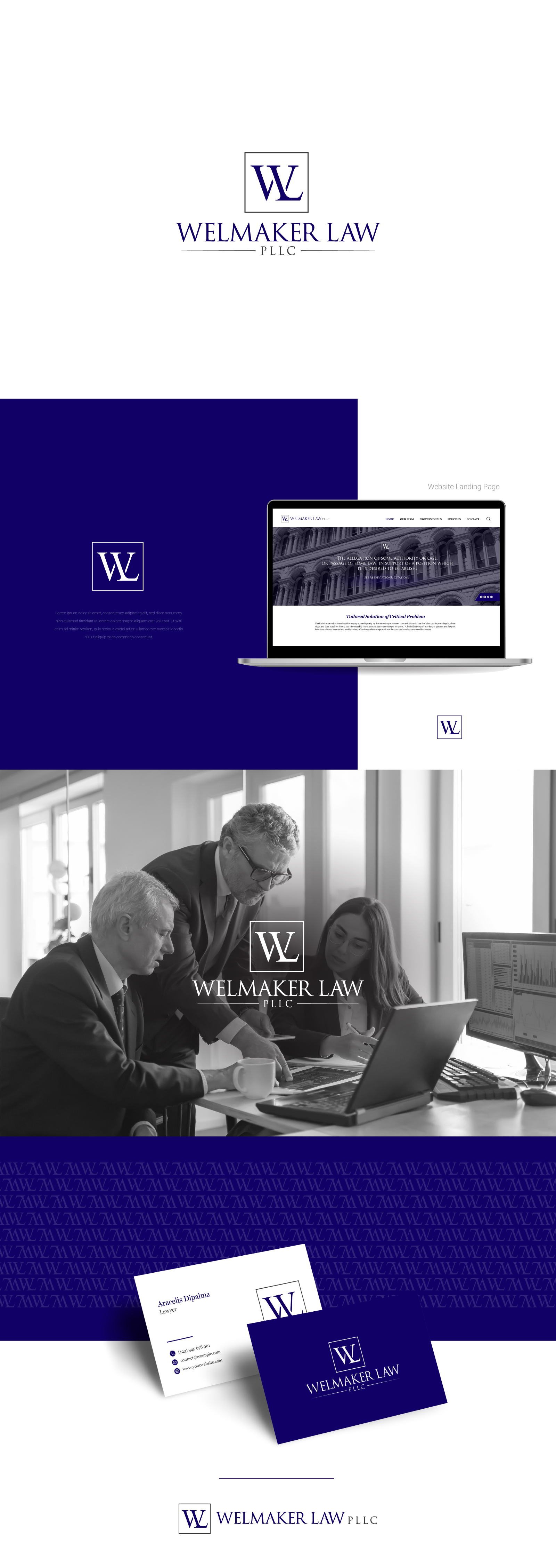 Logo-Design von Zybs Graphics für Welmaker Law, PLLC | Design #28830387