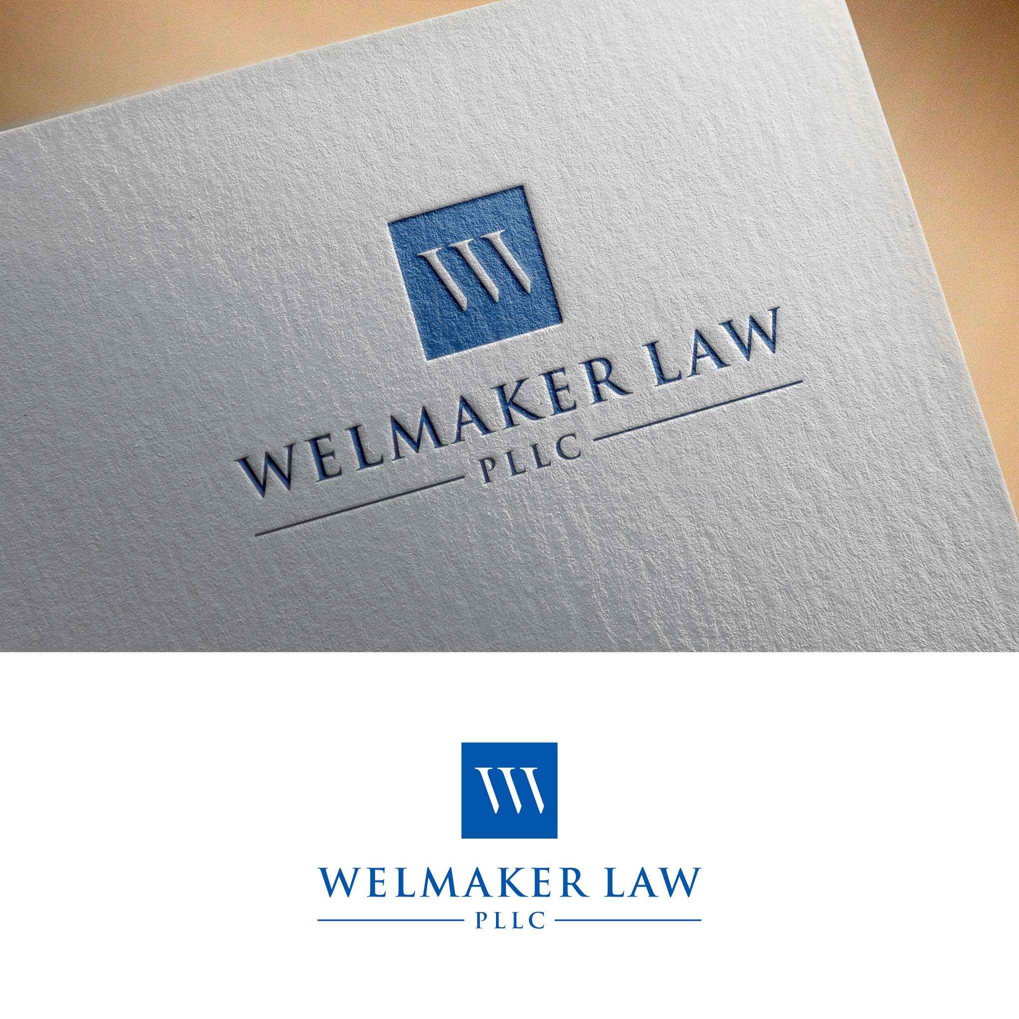 Logo Design by AZart for Welmaker Law, PLLC | Design #28832983