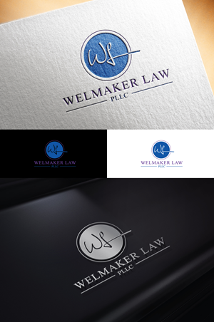 Logo-Design von step forward 2 für Welmaker Law, PLLC | Design: #28825435