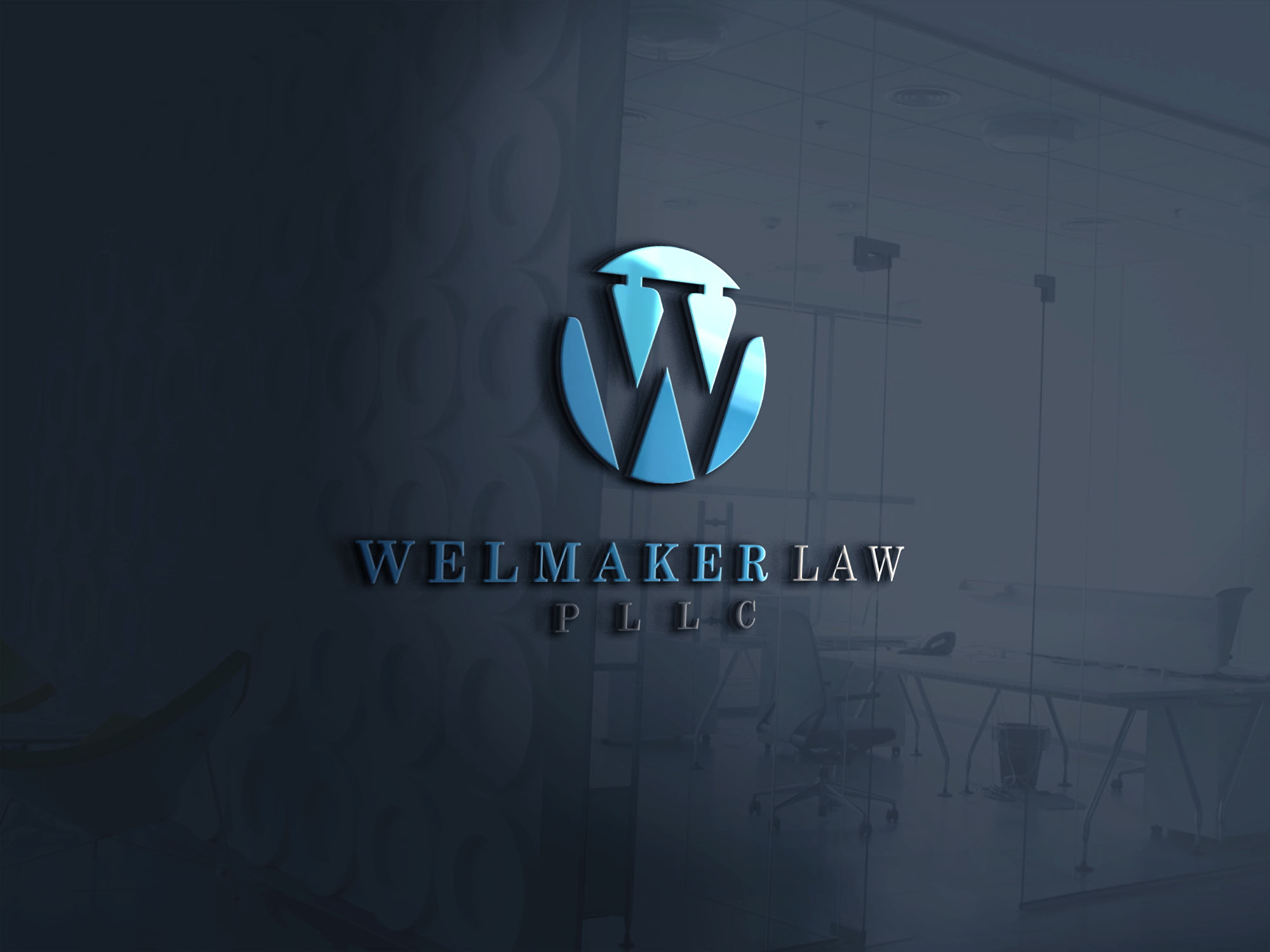 Logo Design by rgrider for Welmaker Law, PLLC | Design #28828102