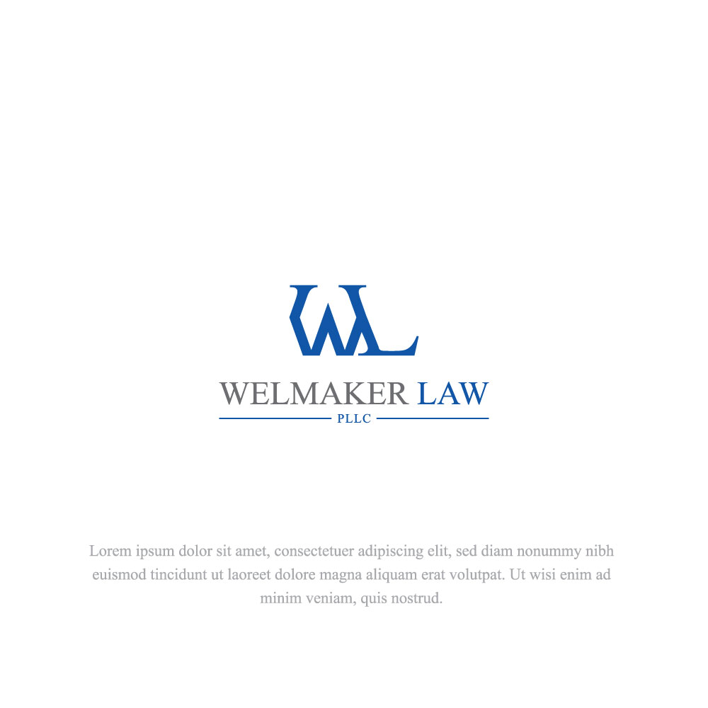 Logo Design by Md Hafizul Haque for Welmaker Law, PLLC | Design #28827395