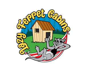 Diseño de Logo por LogoPoko para Lazy Ferret Cabins | Diseño #28828352