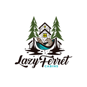 Logo Design by brand maker for Lazy Ferret Cabins | Design: #28826512