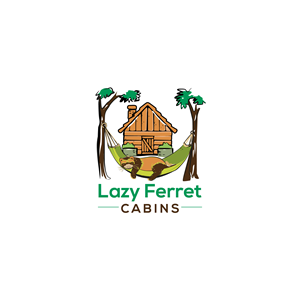 Logo Design by vigie for Lazy Ferret Cabins | Design: #28828276