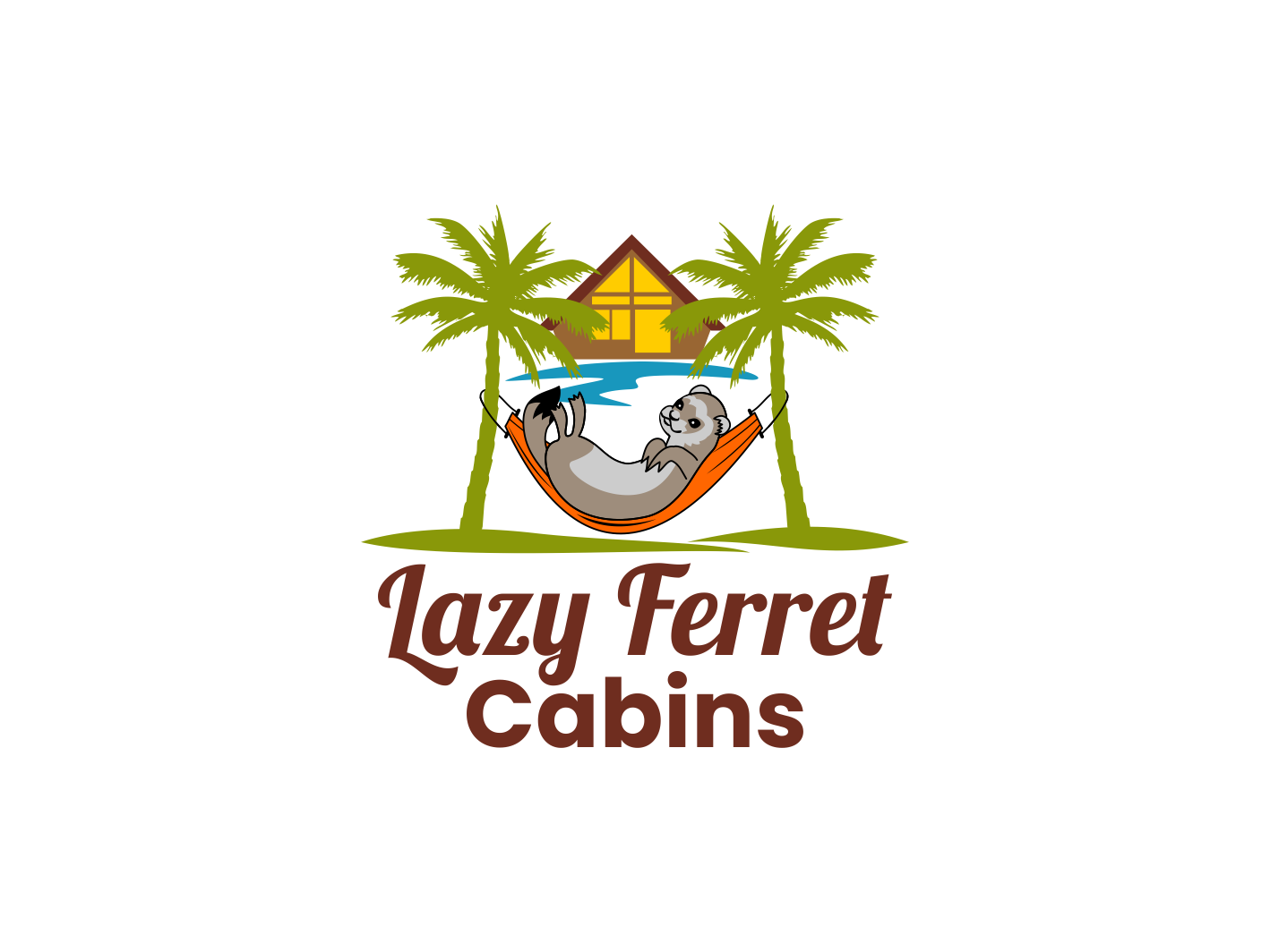 Design de Logo par BNdesigner pour Lazy Ferret Cabins | Design #28825166