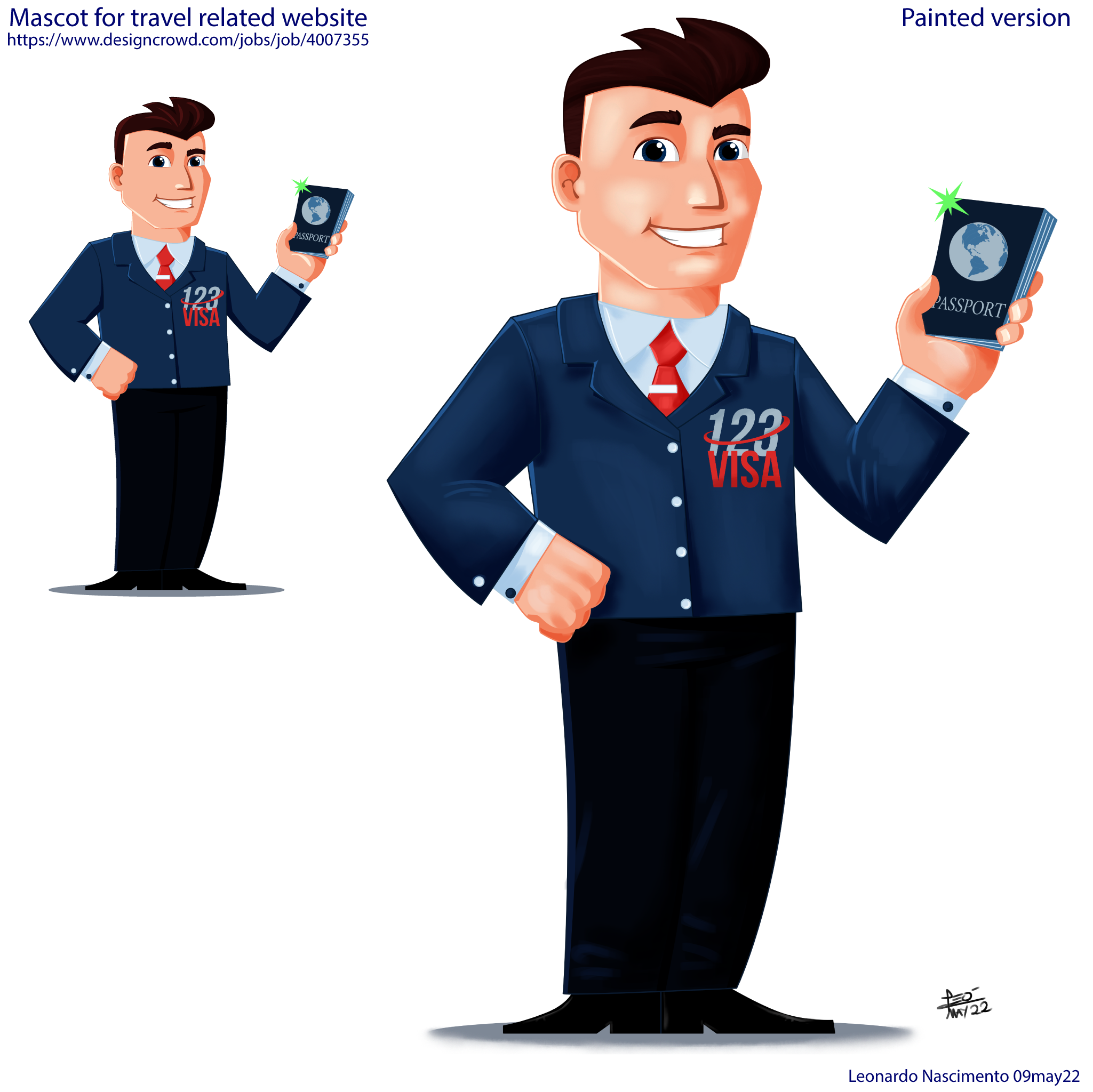 Design de Mascotte par Leodesenhos pour ce projet | Design #28851887