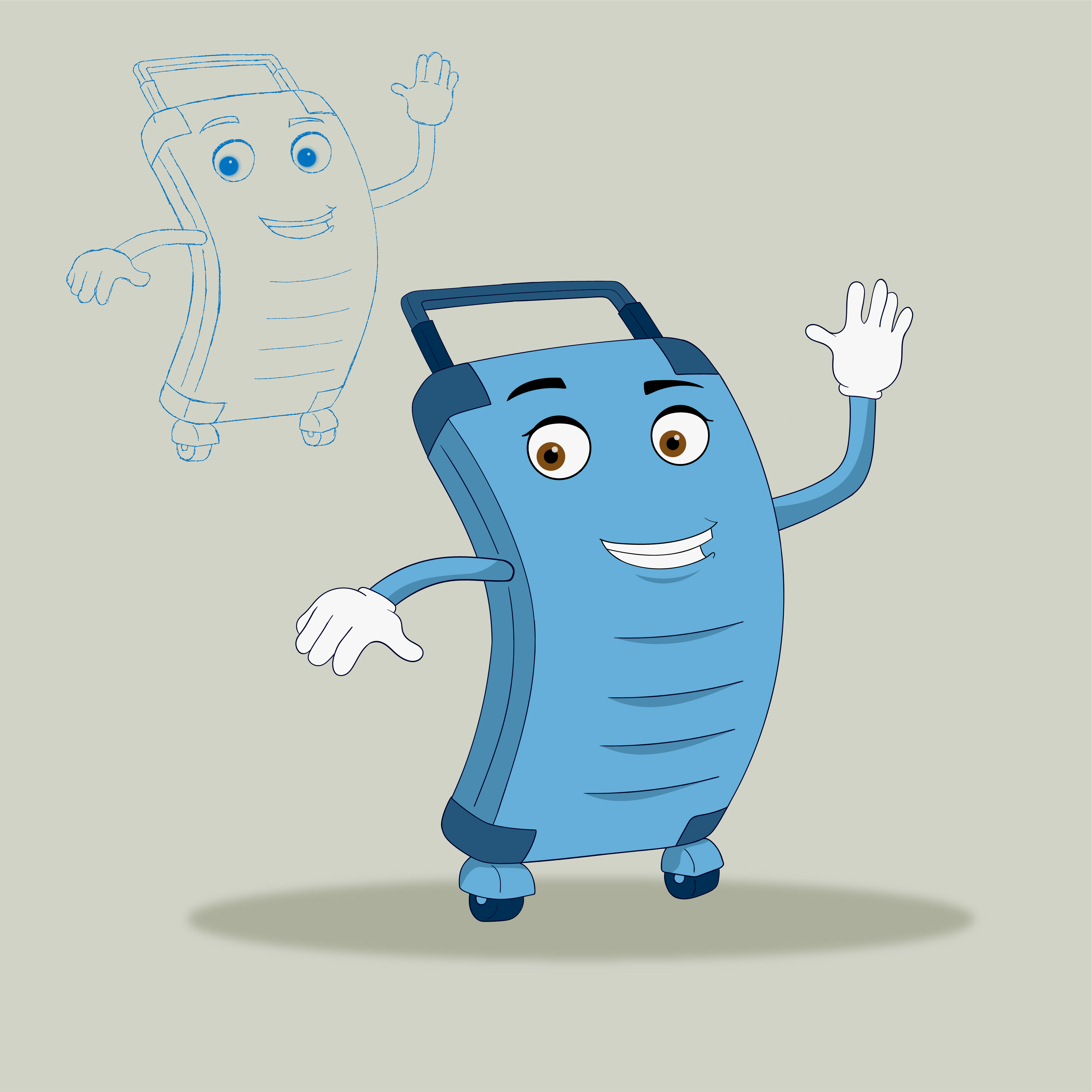Mascot Design by Kevin Raw for this project | Design #28848725