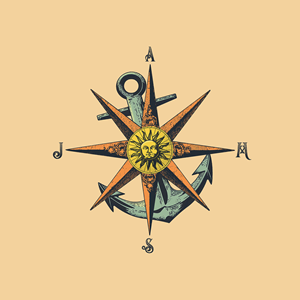 Compass tattoo to honor daughters and wife | Design de Tatouage par Abiyoso28