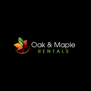 Oak & Maple Rentals | Logo Design by DesignFriday