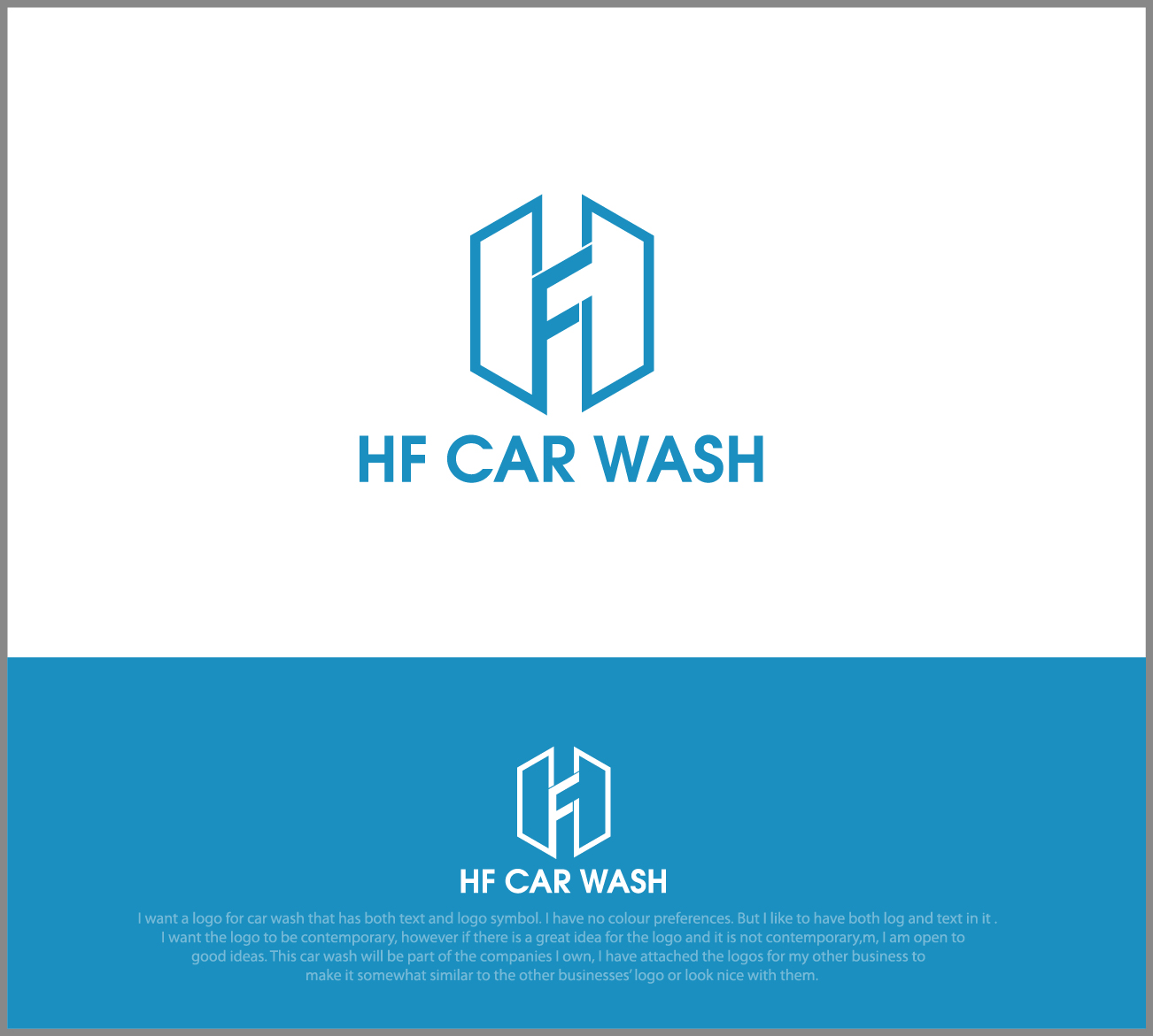 Logo Design by opieq for H&F  | Design #28832216