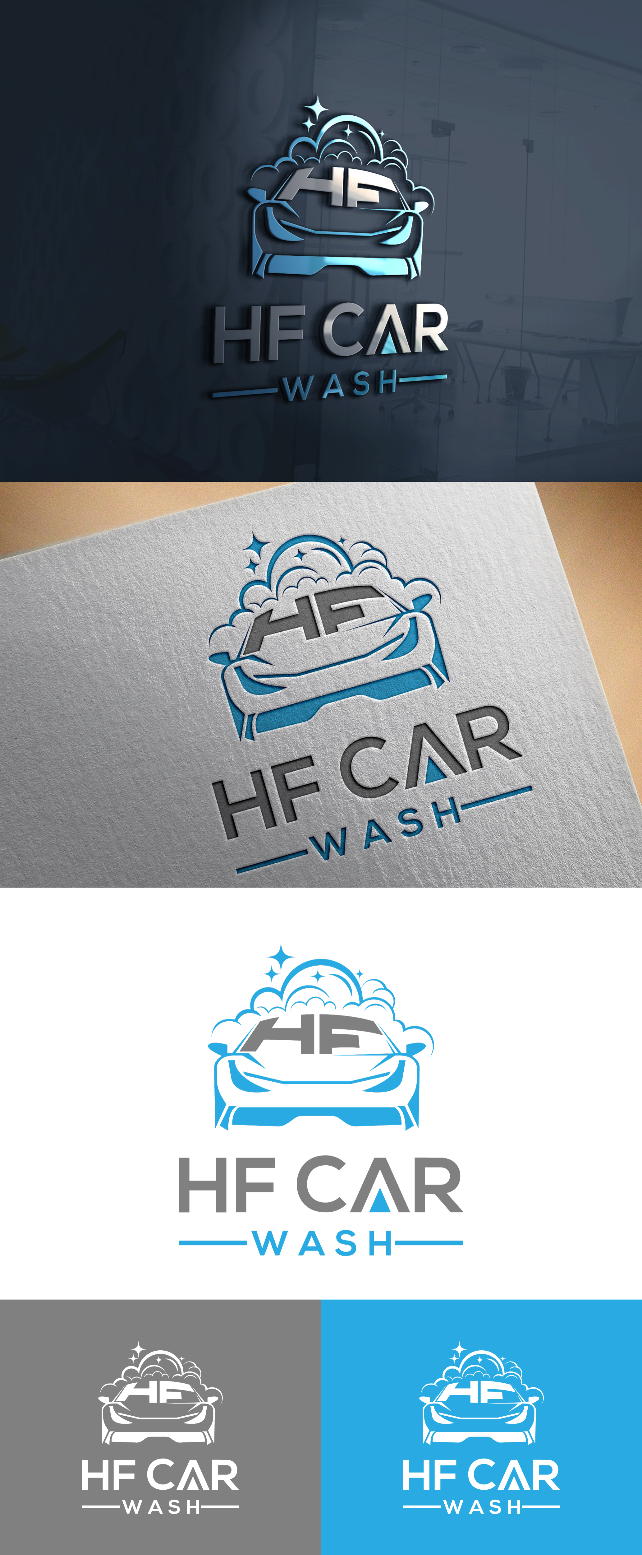 Logo Design by Mongsh for H&F  | Design #28834054