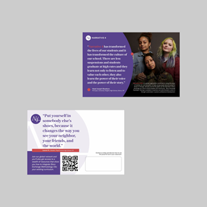 Postcard Design by nng for Narrative 4 | Design: #28833348