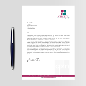 Letterhead Design by Designers Hub for Perfect Balance Financial Services | Design: #28838722