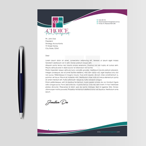 Letterhead Design by Designers Hub for Perfect Balance Financial Services | Design: #28839037