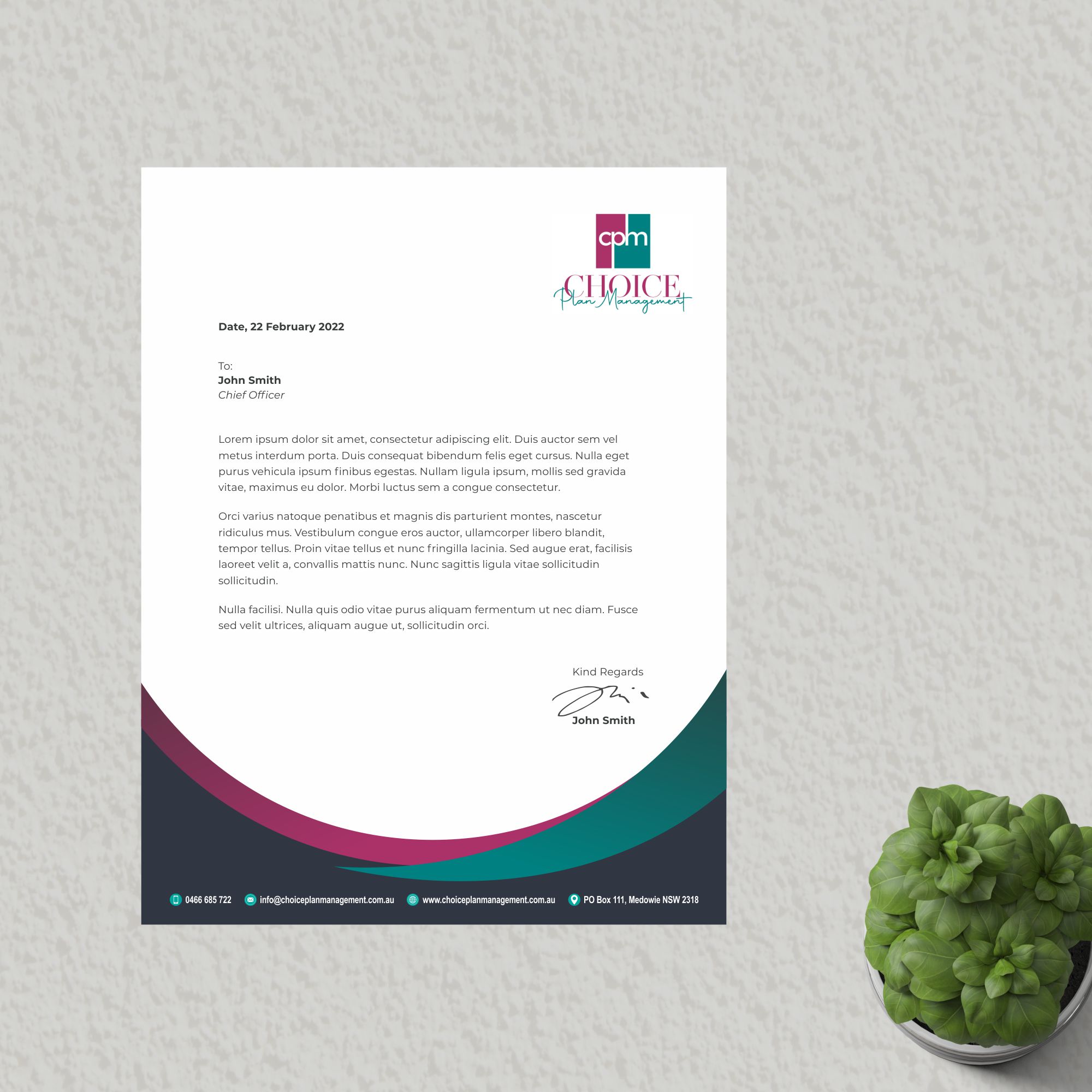 Diseño de Membrete por nng para Perfect Balance Financial Services | Diseño #28834972