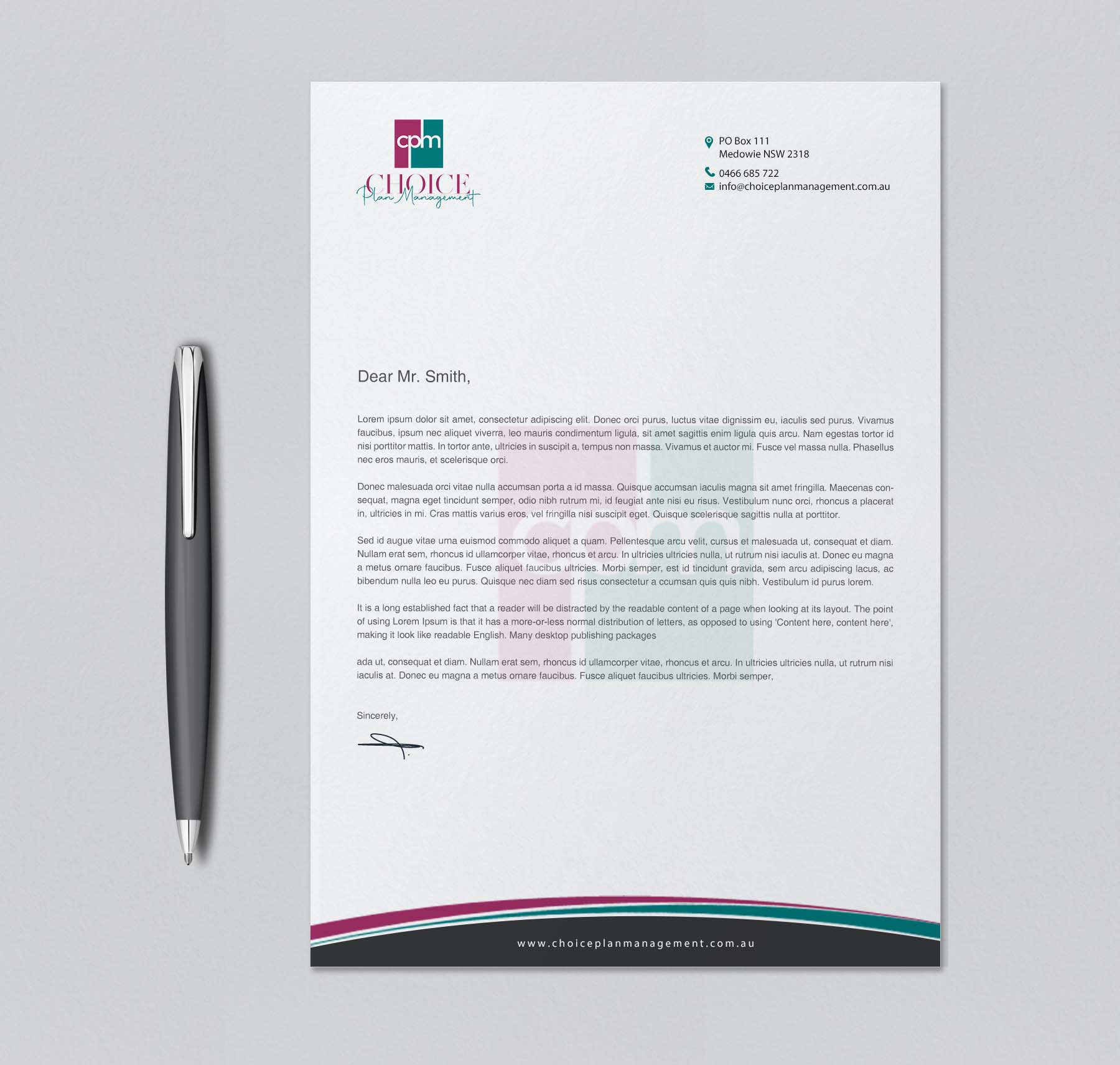 Diseño de Membrete por chandrayaan.creative para Perfect Balance Financial Services | Diseño #28836892