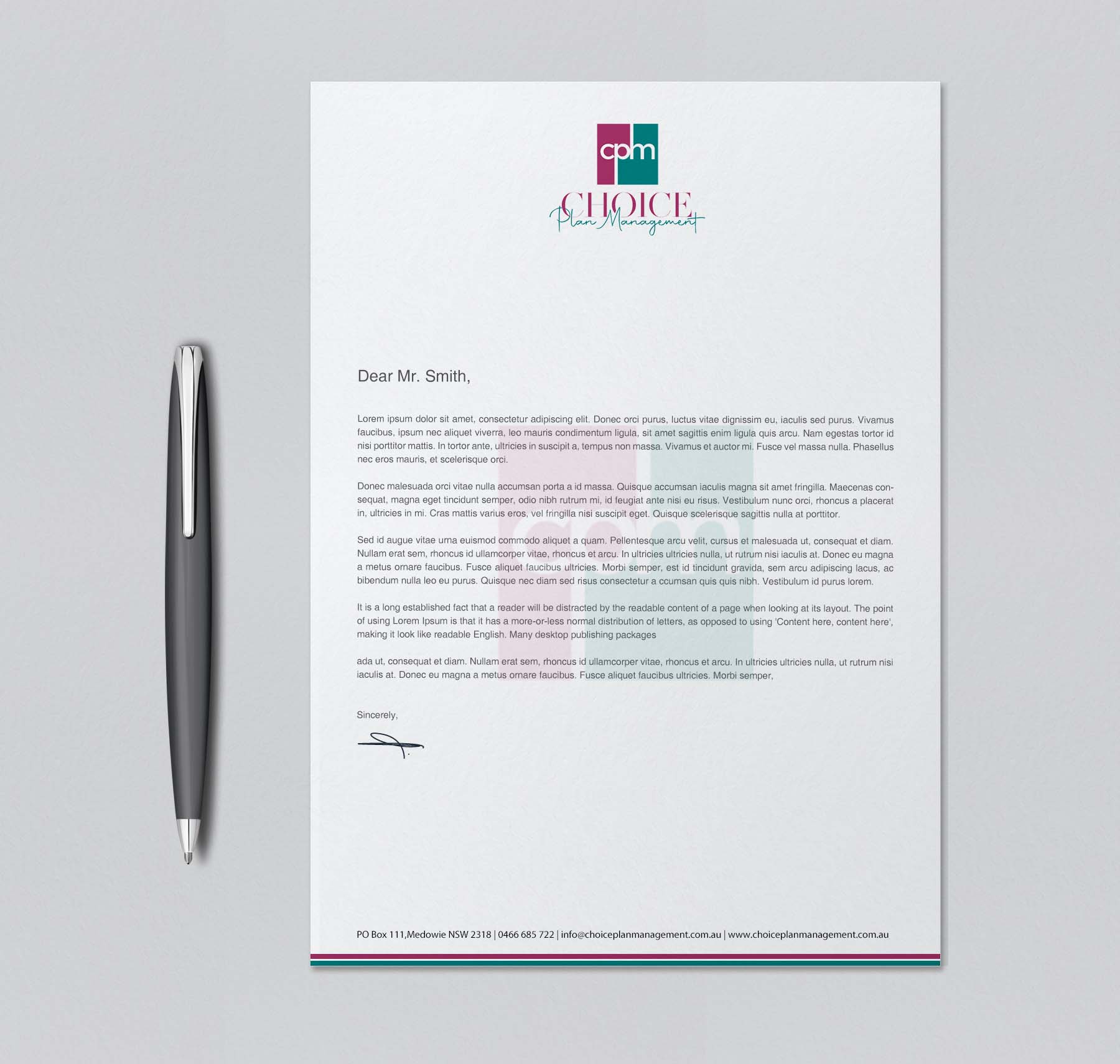 Diseño de Membrete por chandrayaan.creative para Perfect Balance Financial Services | Diseño #28836893