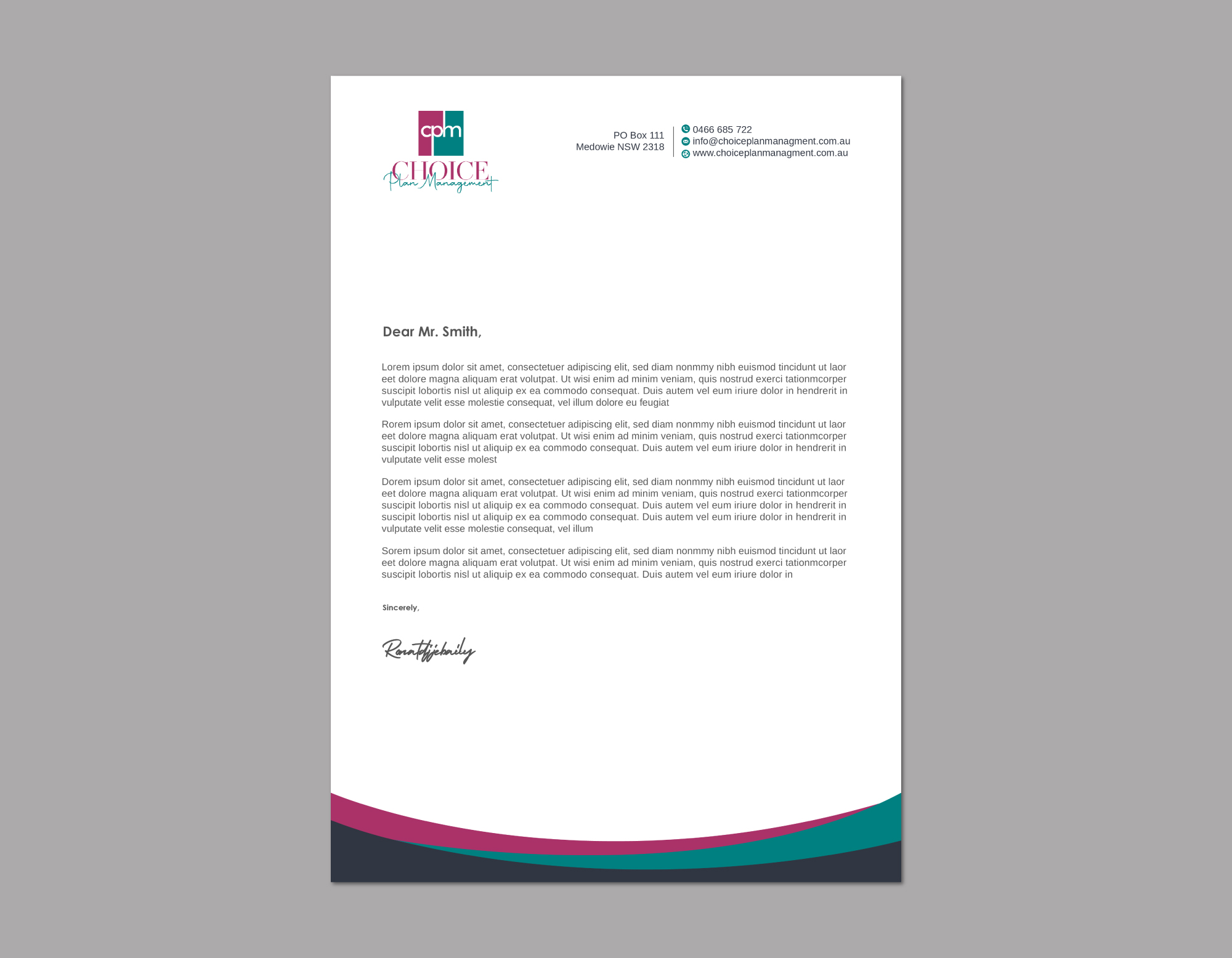 Diseño de Membrete por Imagine design000 para Perfect Balance Financial Services | Diseño #28834773