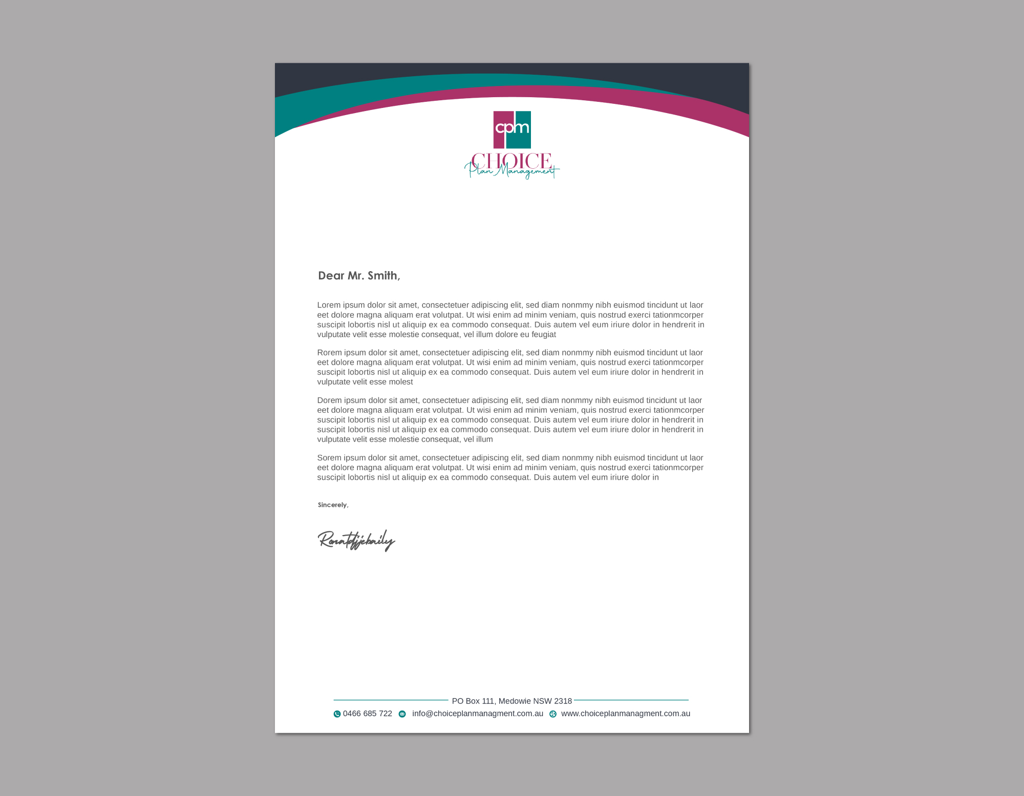 Diseño de Membrete por Imagine design000 para Perfect Balance Financial Services | Diseño #28834783