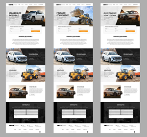 Web Design by Blue Sparrow for ONYX | Design: #28841804