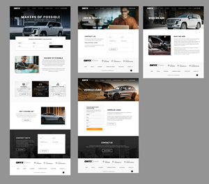 Web Design by Blue Sparrow for ONYX | Design: #28859260
