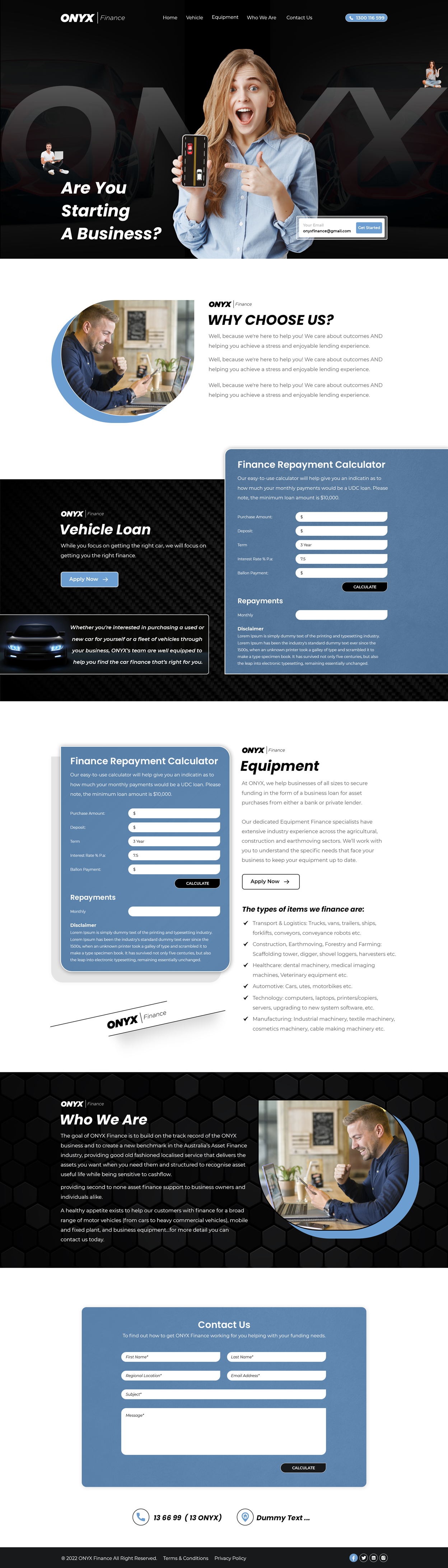 Web Design par Hussan pour ONYX | Design #28841751