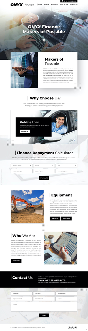 Web Design by pb for ONYX | Design: #28838737