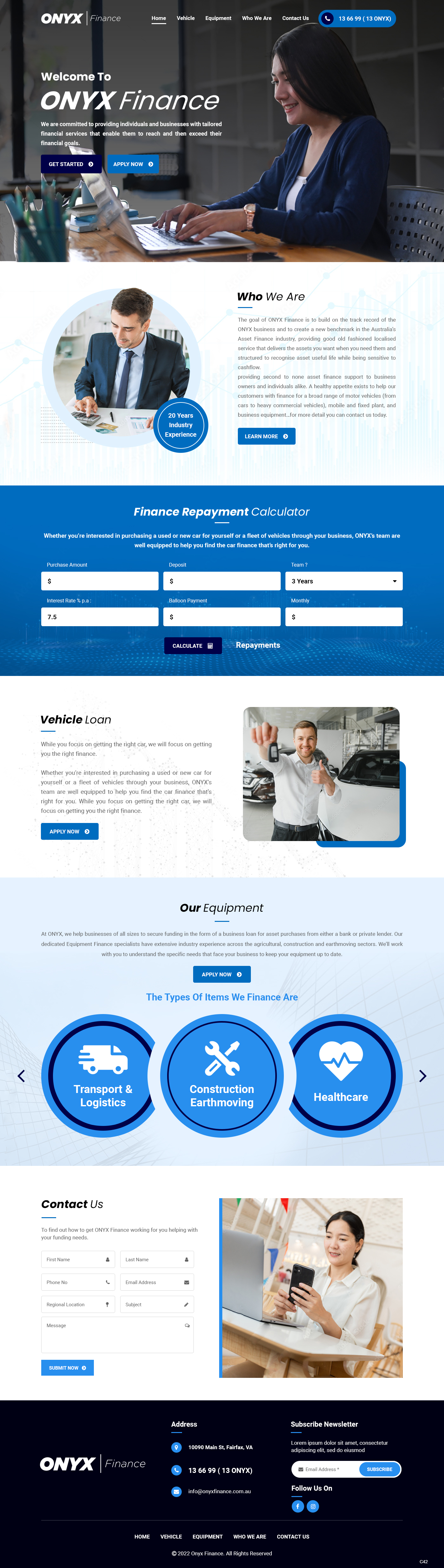 Web Design by pb for ONYX | Design #28838739