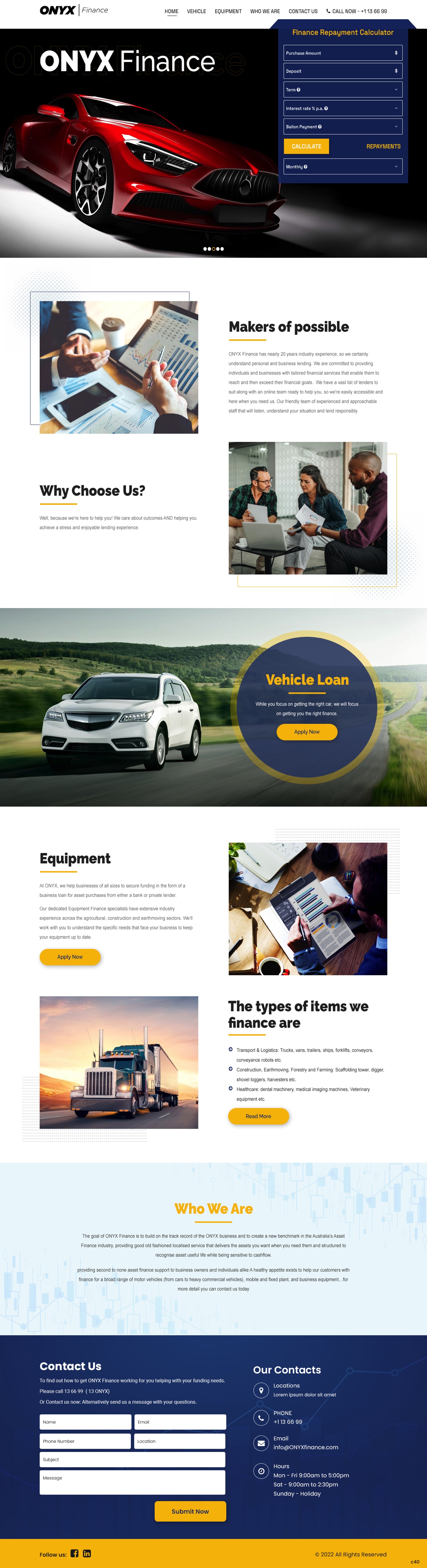 Web Design by pb for ONYX | Design #28838740