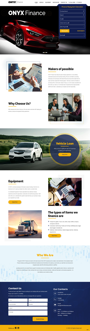 Web Design by pb for ONYX | Design: #28838740